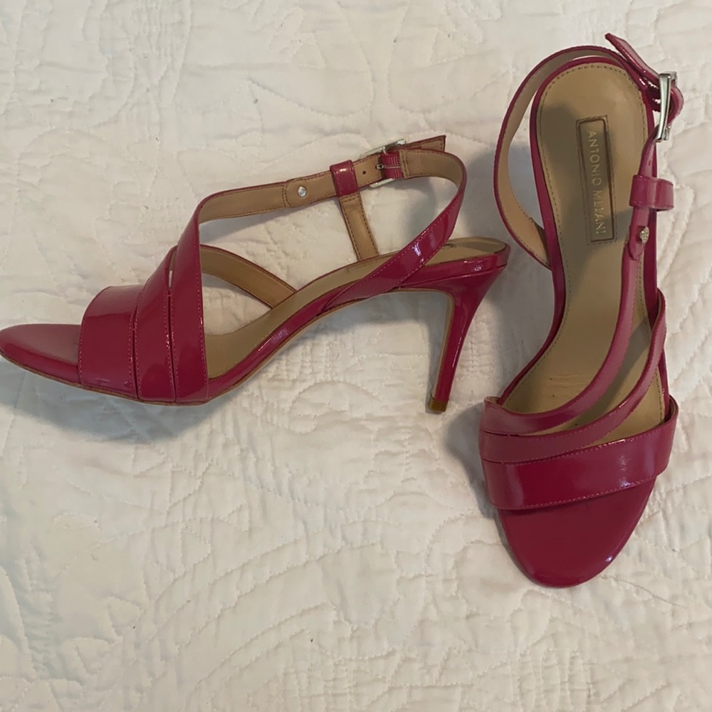 3” pink Antonio Melani heel